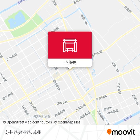 苏州路兴业路地图