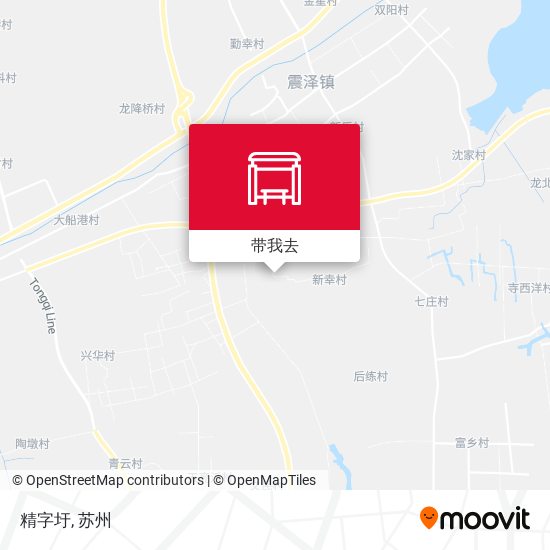 精字圩地图