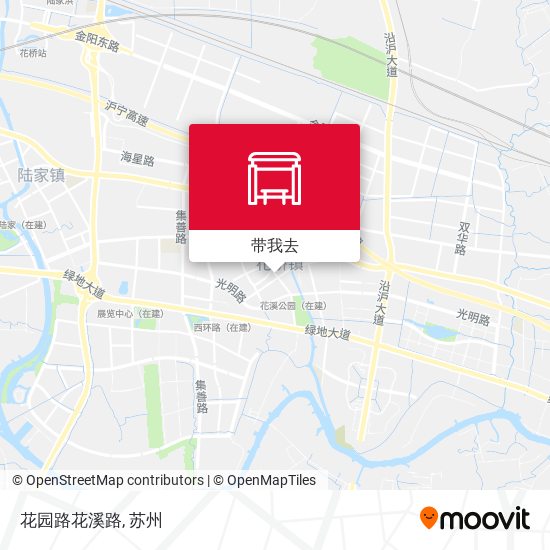 花园路花溪路地图