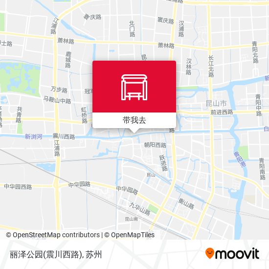 丽泽公园(震川西路)地图