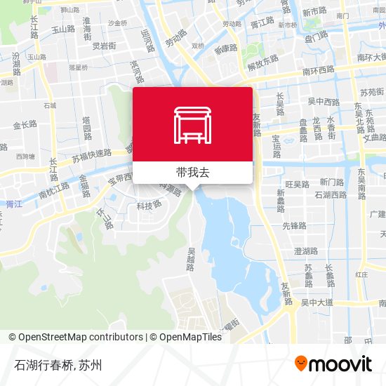 石湖行春桥地图