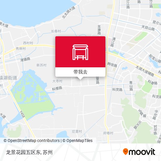 龙景花园五区东地图