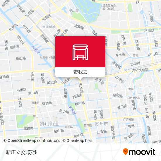 新庄立交地图