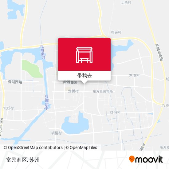 富民商区地图