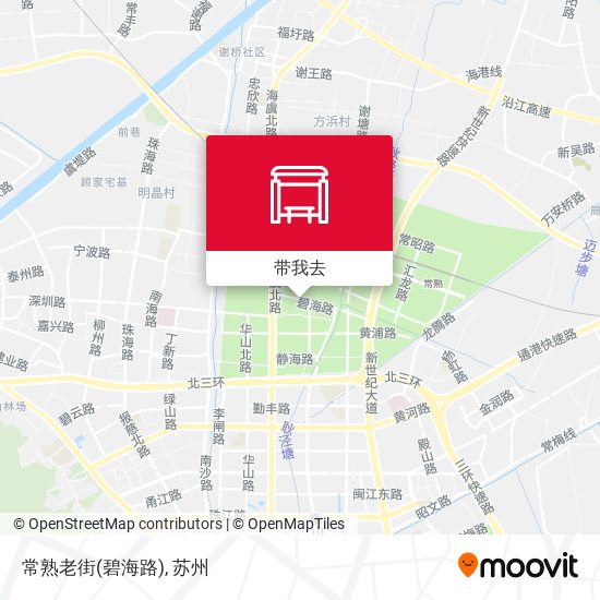 常熟老街(碧海路)地图