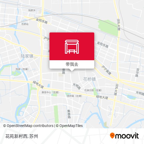 花苑新村西地图
