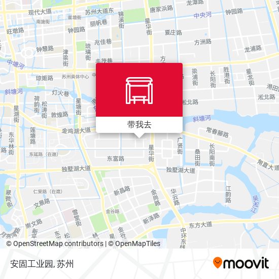安固工业园地图