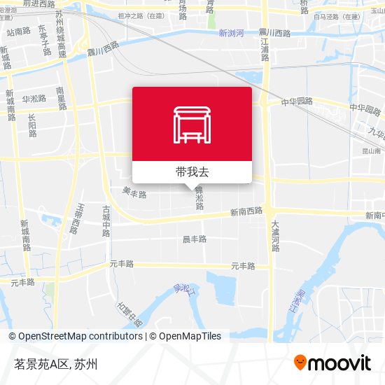 茗景苑A区地图