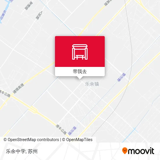 乐余中学地图
