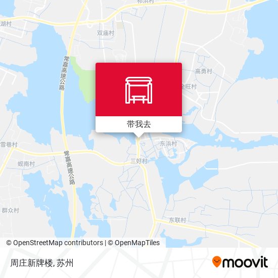 周庄新牌楼地图
