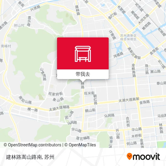 建林路嵩山路南地图
