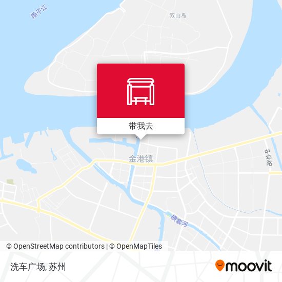 洗车广场地图