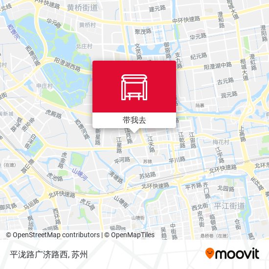 平泷路广济路西地图