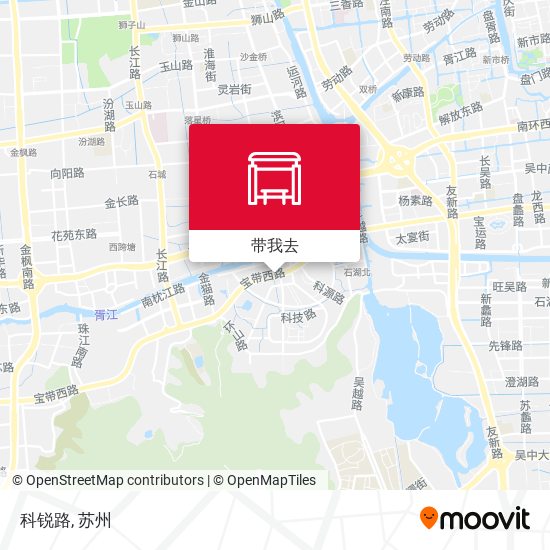 科锐路地图