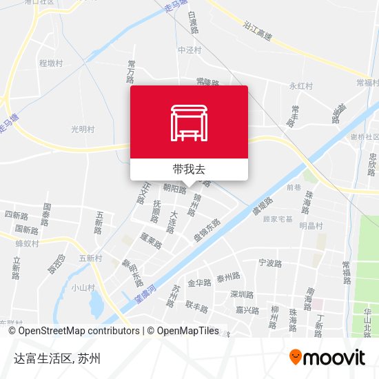 达富生活区地图