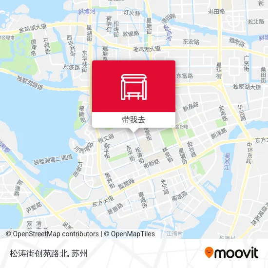 松涛街创苑路北地图
