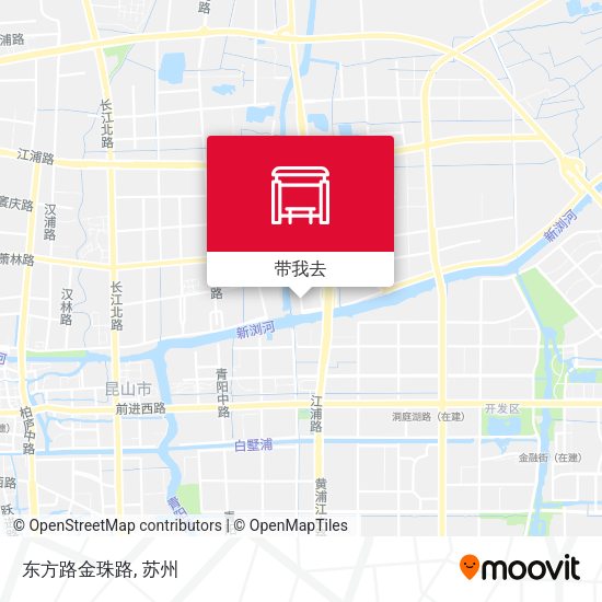 东方路金珠路地图