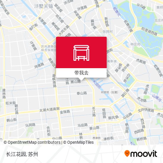 长江花园地图