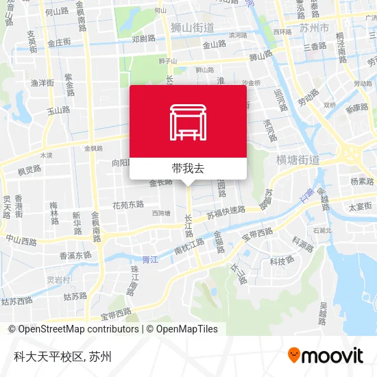 科大天平校区地图