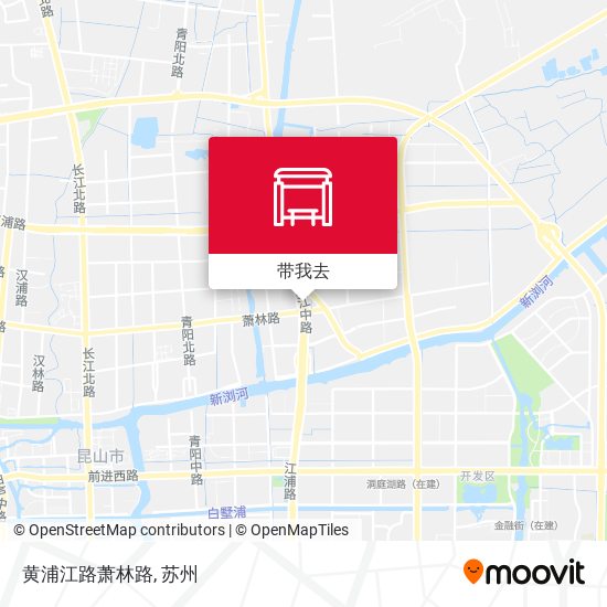 黄浦江路萧林路地图