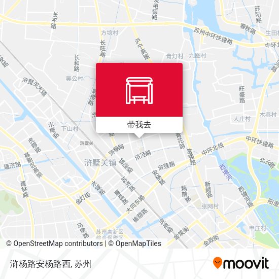 浒杨路安杨路西地图