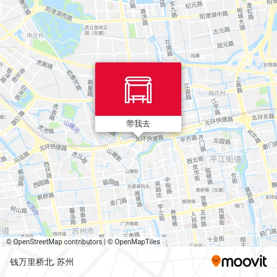 钱万里桥北地图