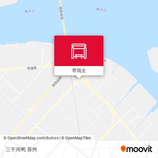 三干河闸地图