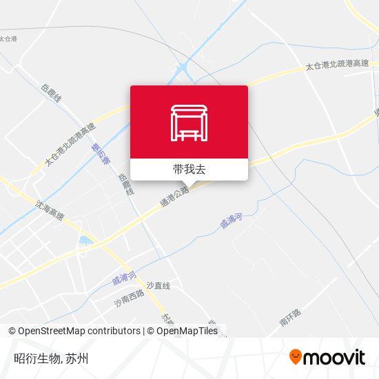 昭衍生物地图
