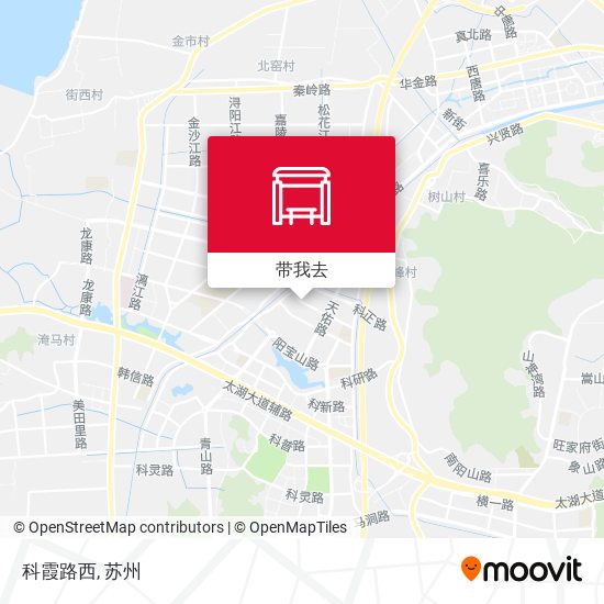 科霞路西地图