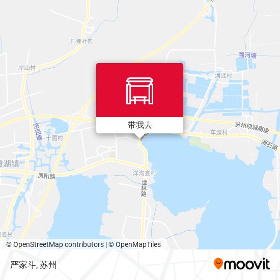 严家斗地图