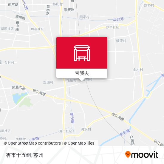 杏市十五组地图