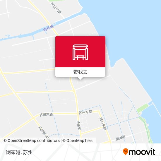 浏家港地图
