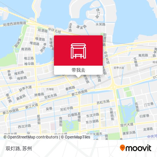 双灯路地图
