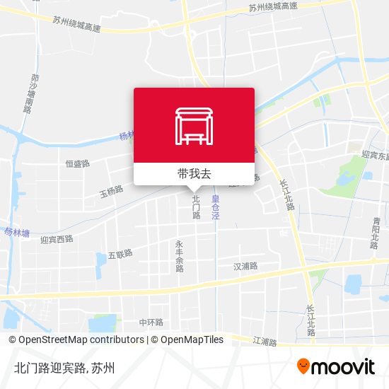 北门路迎宾路地图