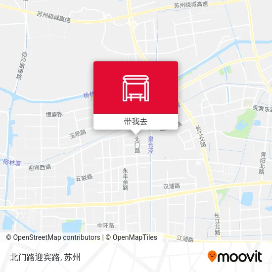 北门路迎宾路地图