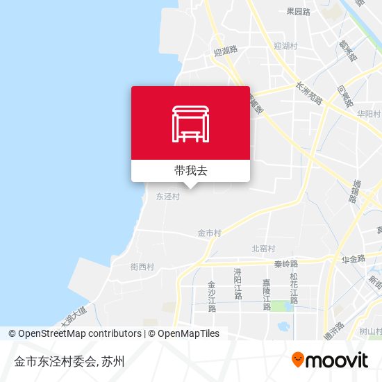 金市东泾村委会地图