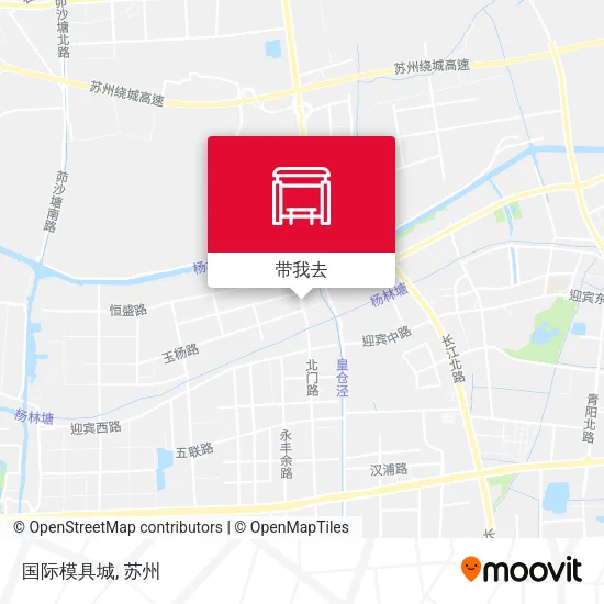国际模具城地图