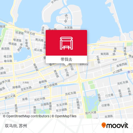 双马街地图