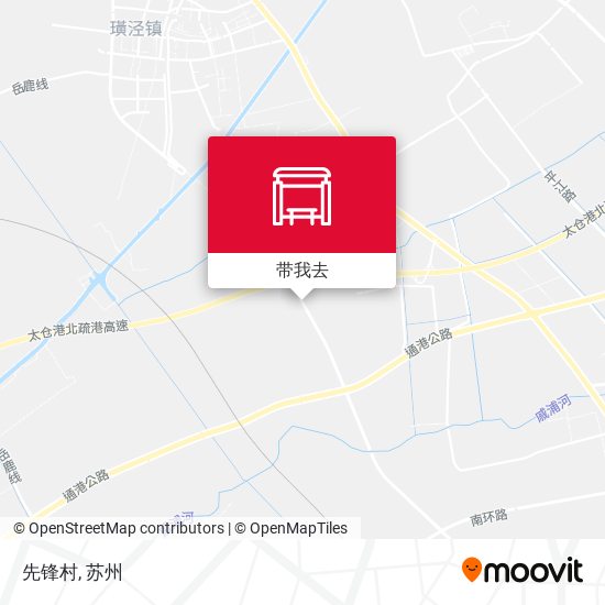 先锋村地图