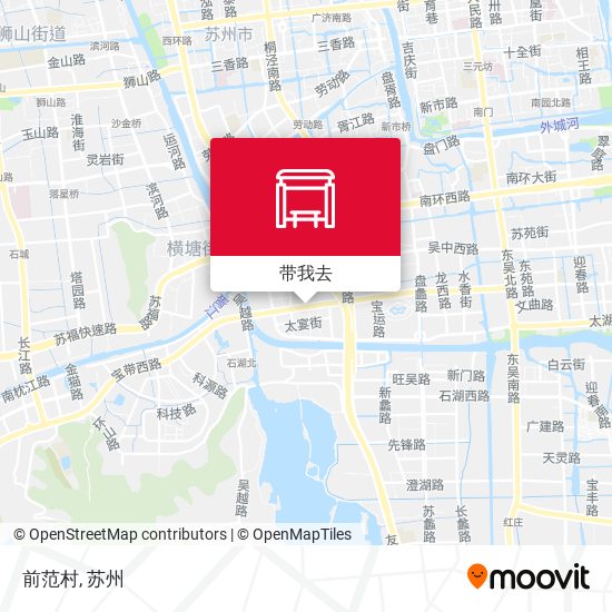 前范村地图