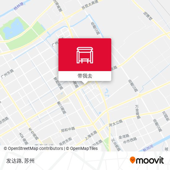 发达路地图