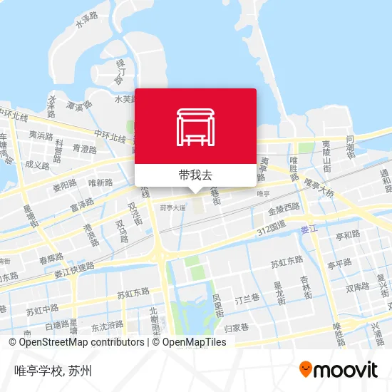 唯亭学校地图