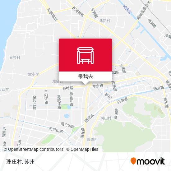 珠庄村地图