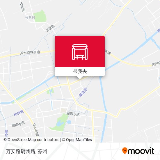 万安路尉州路地图