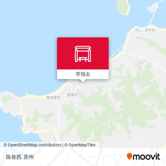 陈巷西地图