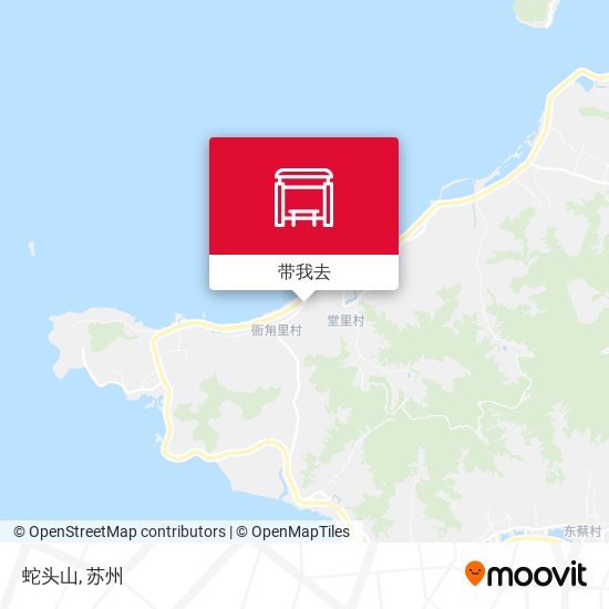 蛇头山地图