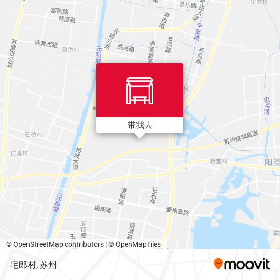宅郎村地图