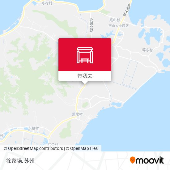 徐家场地图