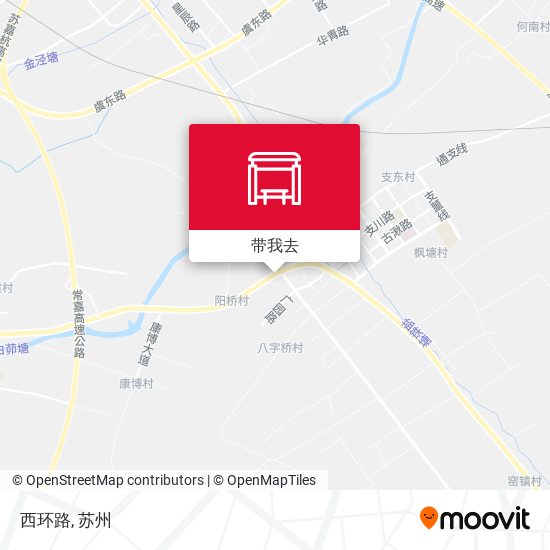 西环路地图