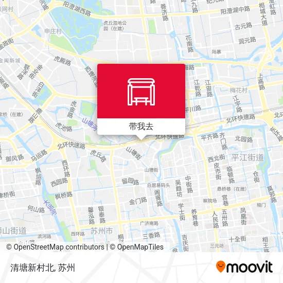 清塘新村北地图